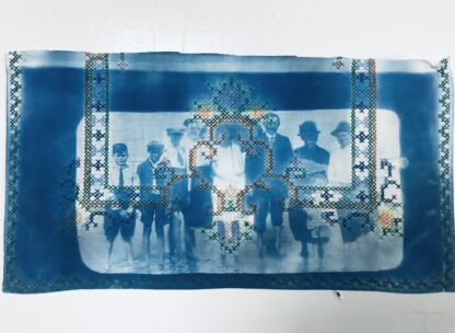 Cyanotype op textiel - Afbeelding 13