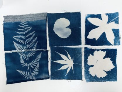 Cyanotype op textiel - Afbeelding 12